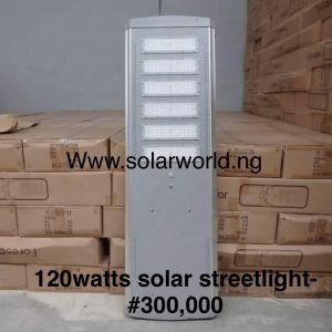 120watts Solar Street Light